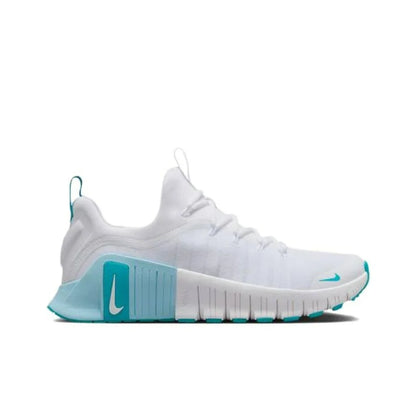 Nike Free Metcon 6 blanco Glacier Blue Dusty Cactus para mujer FJ7126-107