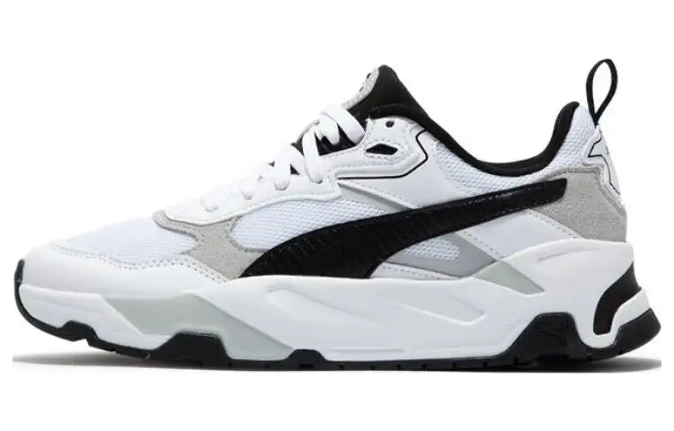 Baskets Puma Trinity blanches et noires, gris clair, 389289-01
