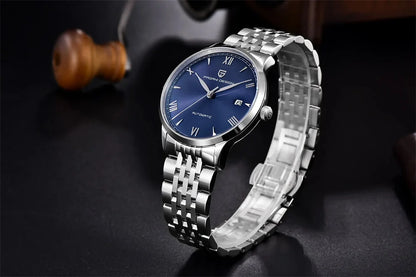 PAGANI DESIGN 40MM Pilot Men's Mechanical Watch Luxury Sapphire Glass Automatic Watch 100M Waterproof NH35 Wristwatch for Men