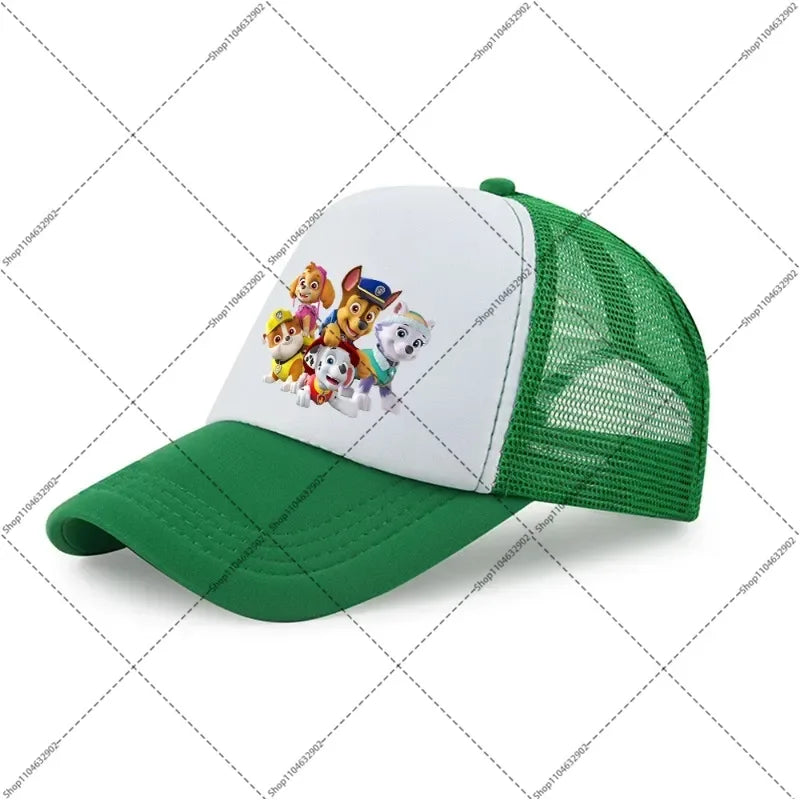 Paw Patrol Baseball Cap Skye Chase Cartoon Anime Pattern Printed Hat Unisex Caps Summer Fashion Sun Hats Birthday Party Gifts