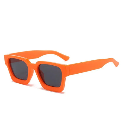 JNPCXI Fashion Square Women Luxury Sunglasses Retro Gradient Blue Designer Men Trending Sun Glasses Shades UV400