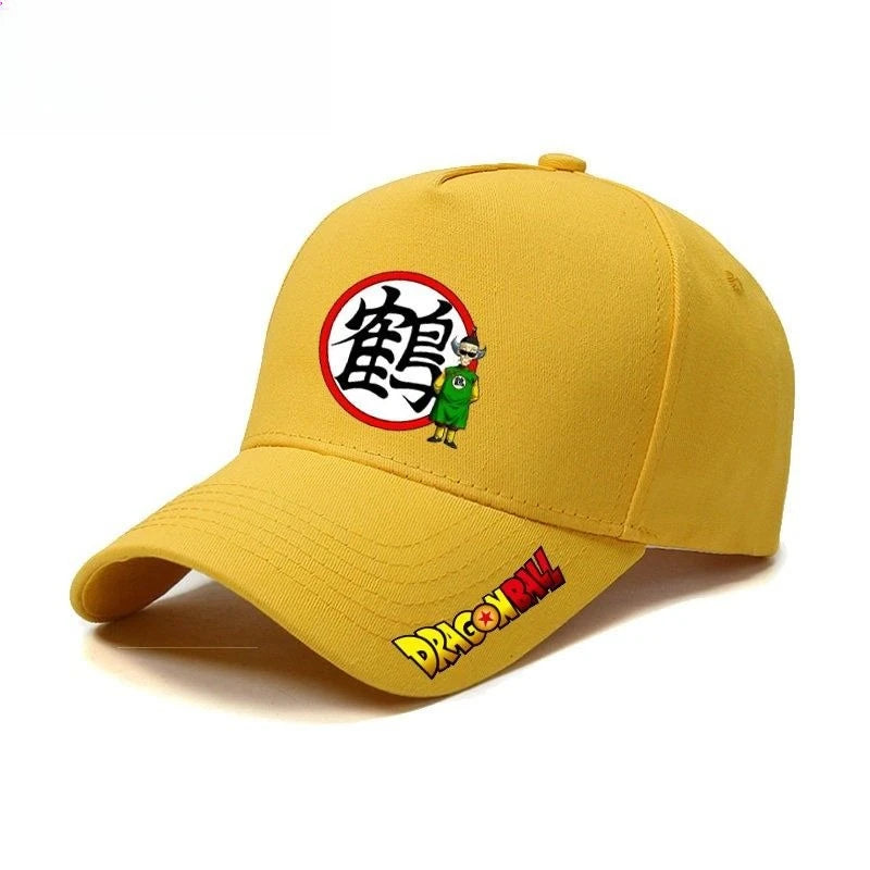 New Dragon Ball Master Roshi Son Goku Hat Creative High-Value Anime Cartoon Letter Print Unisex Casual Versatile Baseball Cap