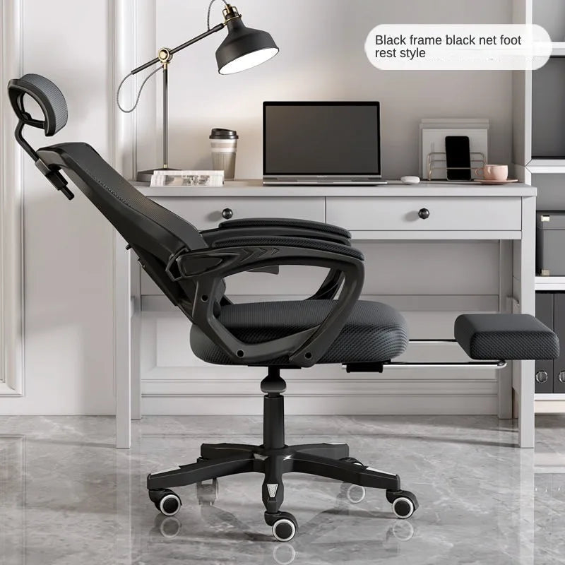 Ergonomic Gaming Chair Reclining Office Chair with Adjustable Height, Computer Desk Chair for Home, Student Dorm, Office & Gaming Setup