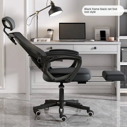 Ergonomic Gaming Chair Reclining Office Chair with Adjustable Height, Computer Desk Chair for Home, Student Dorm, Office & Gaming Setup