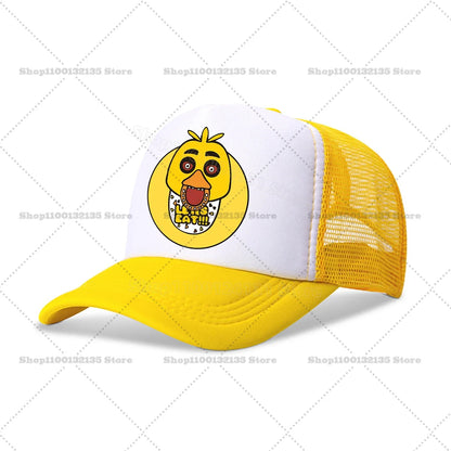Five Nights At Freddys Baseball Cap for Kid Adult Caps FNAFS Anime Figure Peaked Hat Cotton Summer Hats Fashion Accessories Gift