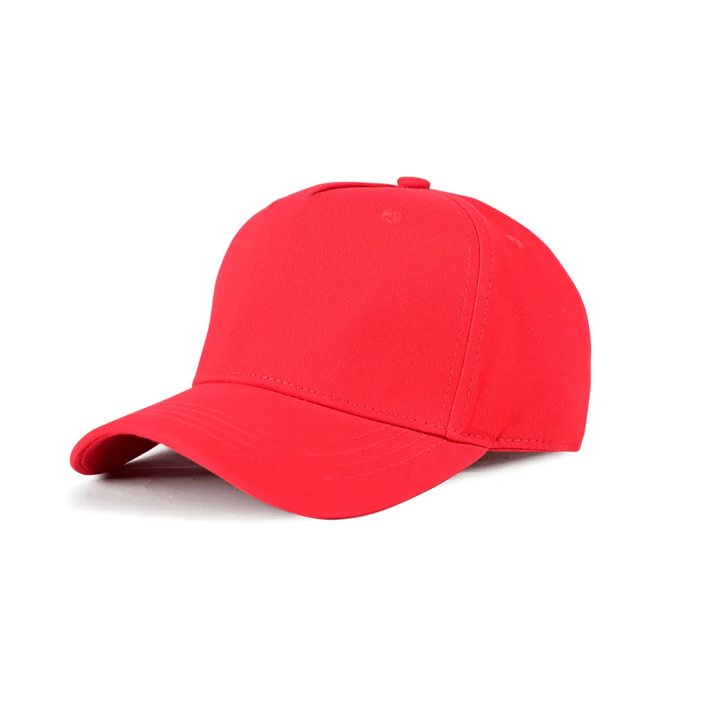 Wholesale Solid Color No LOGO Letters Cotton Hat Black White Hat Baseball Cap Fashion High Quality Men Visor Lady Leisure SunHat