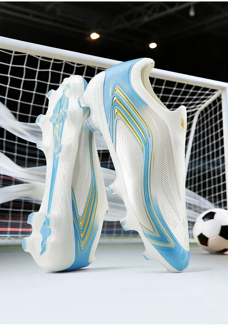 Nouvelles chaussures de football pour hommes TF/FG, modèle professionnel unisexe, très populaires, chaussures de futsal ultra-légères, chaussures de football de haute qualité, chaussures de sport pour femmes.