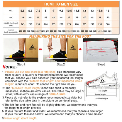 HUMTTO Trekking Shoes for Men Mountain Climbing Sneaker Outdoor Sports Shoe Breathable Walking Casual Sneakers Man Hiking Boots