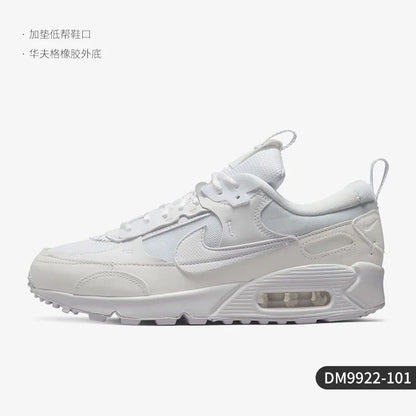 Nike Official Air Max 90 Futura Men's and Women's Air Cushion Sports Shoes DM9922-101