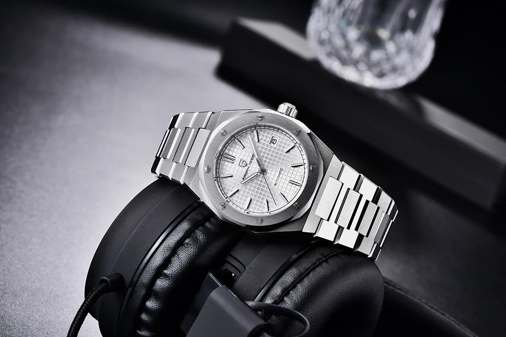 PAGANI DESIGN MIYOTA 8215 Men Automatic Mechanical Watches 40MM Sapphire Stainless Steel Waterproof Luminous Wrist Watch