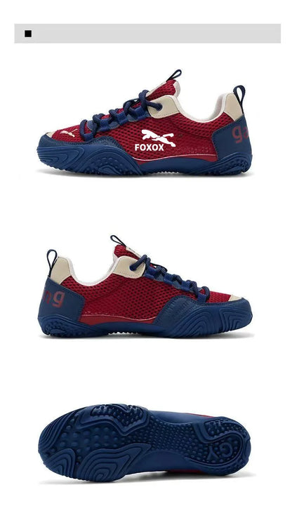Men's Breathable Running Shoes Lightweight Mesh Upper Comfortable Soft Sole Sporty Casual Sneakers Trendy Summer Footwear