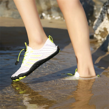 Uniseks brzosušeće cipele za vodu za muškarce i žene, šarene cipele za plažu, plivanje, surfanje i more, aqua cipele za parove, barefoot tenisice za hodanje uzvodno