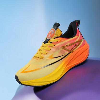 Running Shoes Carbon Board Marathon Men Sports Air Cushion Breathable Lightweight Women's Comfortable Athletic Outdoor Sneakers