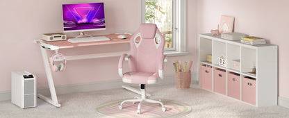 WOLTU Ergonomic Design Gaming Chair Gamer Armchair Office Computer Chair Tilt Mechanism Adjustable Height 360° Swivel High Back