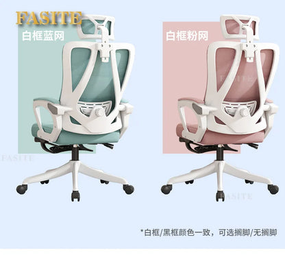 Office Chair 4D Waist Swivel Chair Office Computer Chair Household Recumbent Ergonomic Sedentary Students