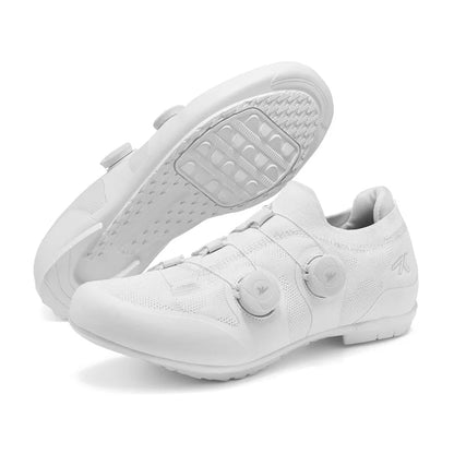 Men's MTB Cycling Shoes New Women's Pink Self-Locking Cleats Speed Road Bicycle Shoes Flat Trail Racing SPD Mountain Bike Sneakers