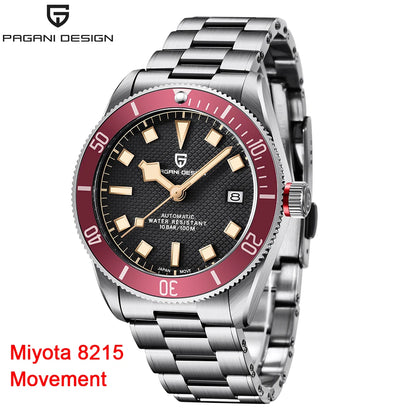 PAGANI DESIGN BB58 Men's Watches Mechanical Watch For Men Luxury Automatic Watch Men NH35 Movt Waterproof Reloj Hombre PD-1671