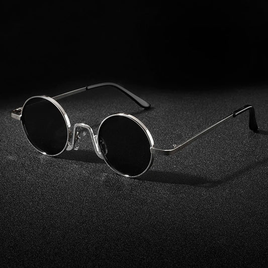 Design Retro Round Frame Sunglasses For Men Polarized UV400 Women Causal Driving Glasses Accessories