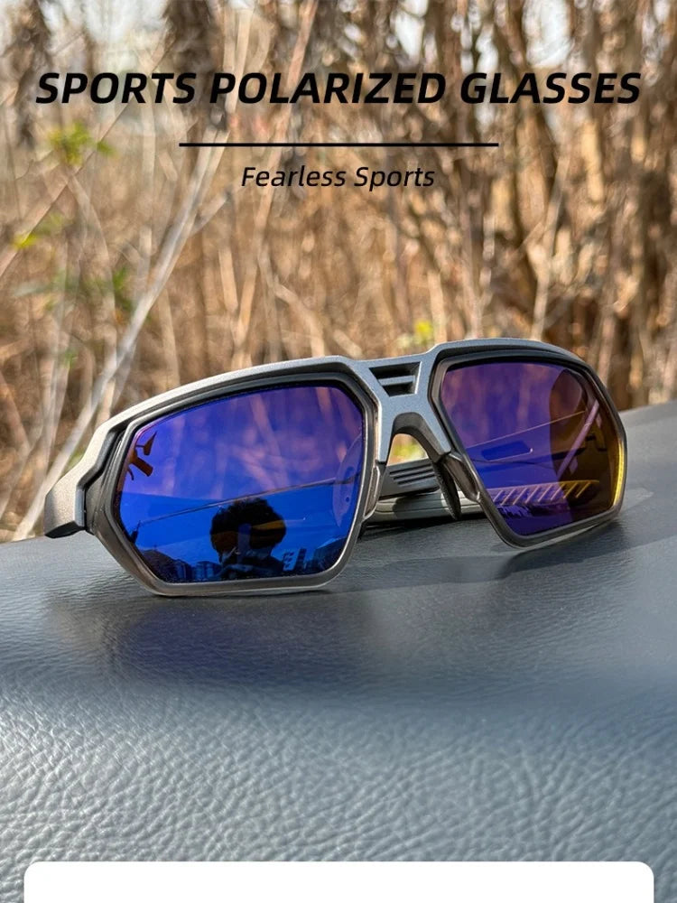 OKUMA New outdoor fishing fishing glasses for UV400 polarization to find fish, suitable for cycling, hiking and mountaineering.