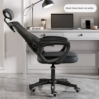 Ergonomic Gaming Chair Reclining Office Chair with Adjustable Height, Computer Desk Chair for Home, Student Dorm, Office & Gaming Setup
