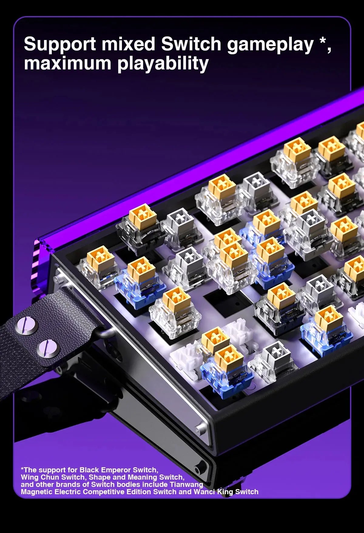 AULA HERO 68HE Magnet-Switch-Tastatur RGB Gaming Mechanische Tastatur Rapid Trigger 8K Return Kabelgebundene Esports Custom-Tastatur