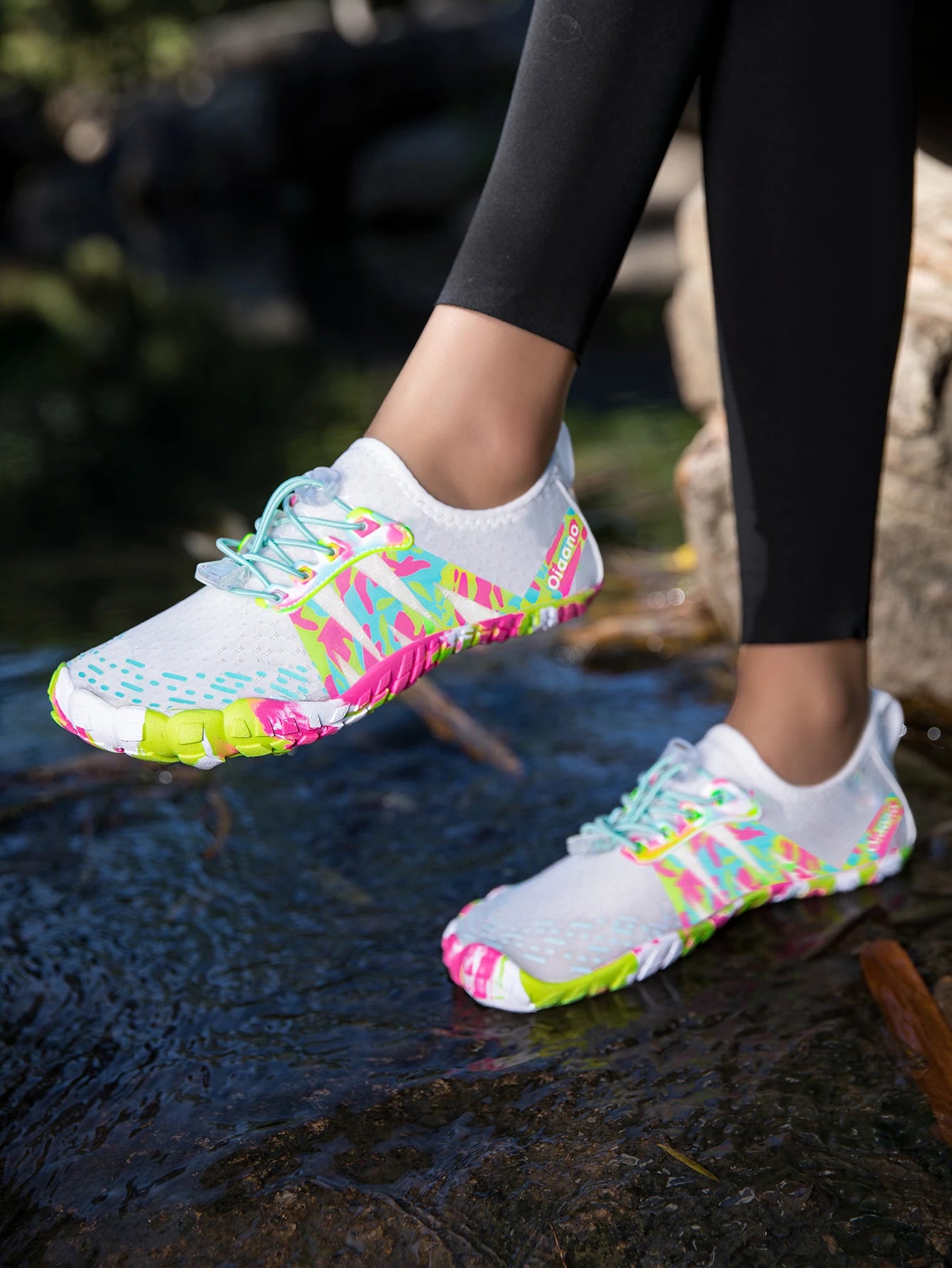 Oiaano New Camo  Men Women Quick-Drying Beach Aqua Shoes Barefoot Water Booties Man Aquatic Sneaker Sports Athletic Walking