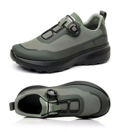Original, neu, Herren, Sneaker mit drehbarem Knopf, Fahrsneaker, Plateau-Freizeit- und Wanderschuhe, Outdoor, strapazierfähige Lauf- und Sportschuhe, Plus-Größe