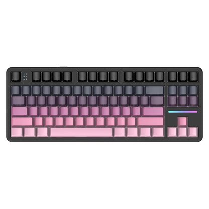 Attack Shark X87 Wireless Mechanical Keyboard, Tri-Mode Hot Swappable Gasket Gaming Keyboard with RGB Backlit, Bluetooth 5.0/2.4GHz/USB-C TKL Mechanical Keyboard
