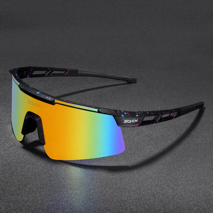 SCVCN UV400 Cycling Glasses Men Women MTB Road Bike Sunglasses Outdoor Hiking Drive Running Sunglasses Fashion Sports Glasses