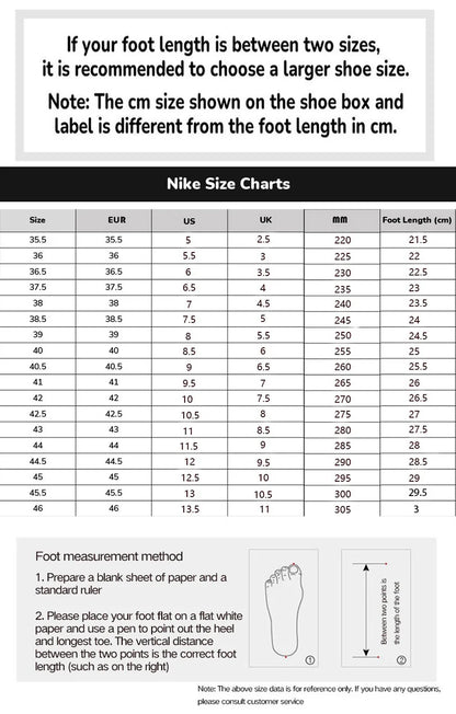 Nike/Nike's New Trendy Women's Road Wear-Resistant Cushioning Running Sneakers Dx7615-100
