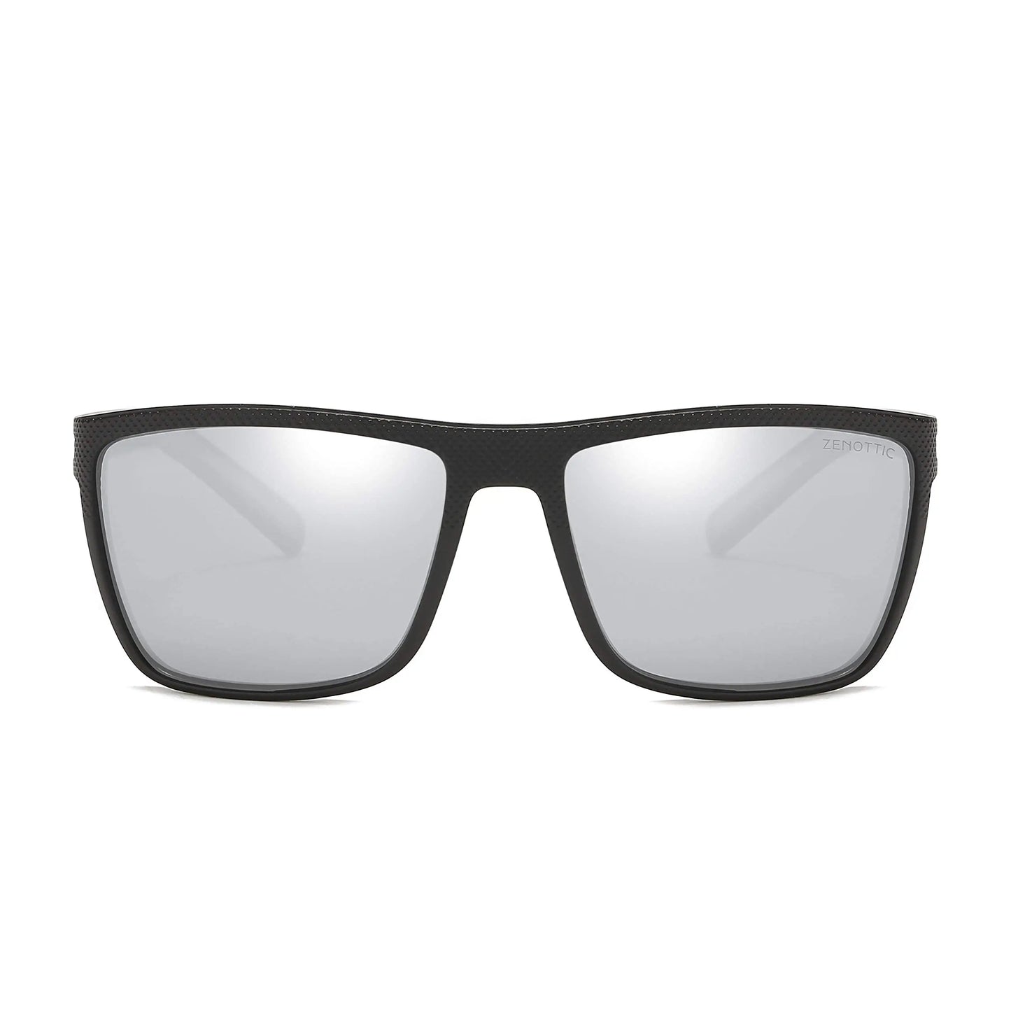 ZENOTTIC Polarized Sunglasses for Men Shades Lightweight TR90 Frame UV400 Protection Square Outdoor Trave Driving Sun Glasses