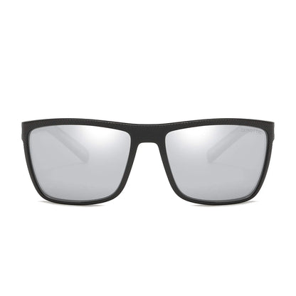 ZENOTTIC Polarized Sunglasses for Men Shades Lightweight TR90 Frame UV400 Protection Square Outdoor Trave Driving Sun Glasses