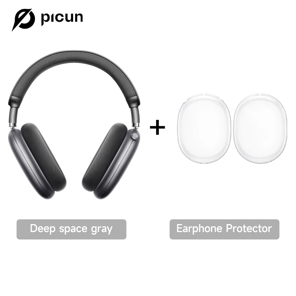 Picun F8 Pro ANC Kabellose Kopfhörer mit Head Tracking, 3D Spatial Audio, -52dB ANC, HIFI Bluetooth-Headset, ENC HD-Mikrofon, niedriger Latenz und App