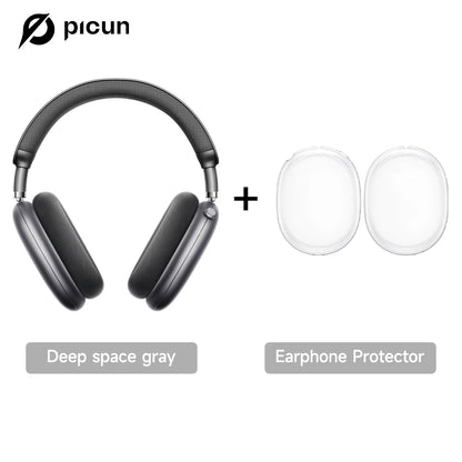 Picun F8 Pro ANC Kabellose Kopfhörer mit Head Tracking, 3D Spatial Audio, -52dB ANC, HIFI Bluetooth-Headset, ENC HD-Mikrofon, niedriger Latenz und App