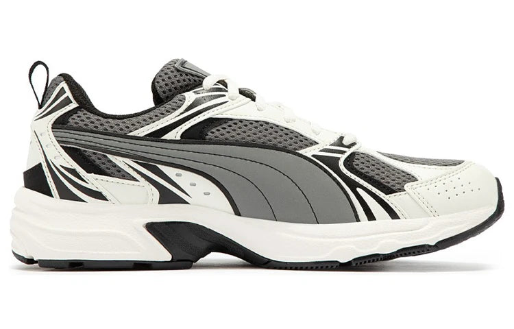 Sneakers Puma Milenio Blanc Acier Gris Whisper White Calcaire 380510-06