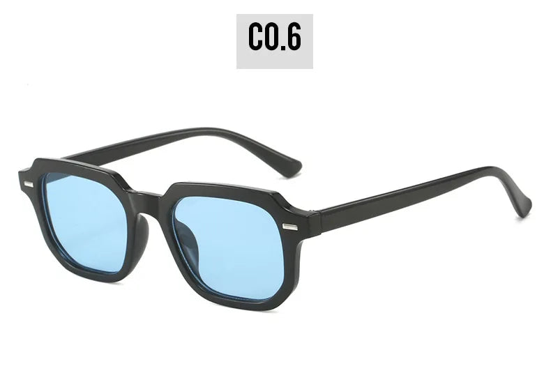 Men's Small Frame Sunglasses Can Customized Prescription Glasses Casual Blue Sunglasses For Travel And Driving
