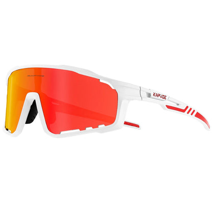 Kapvoe Fashion Sunglasses for Men Cool Cycling Glasses MTB Riding Skating  UV400 Fishing Goggles Man Woman Bike Bicycle Eyewear