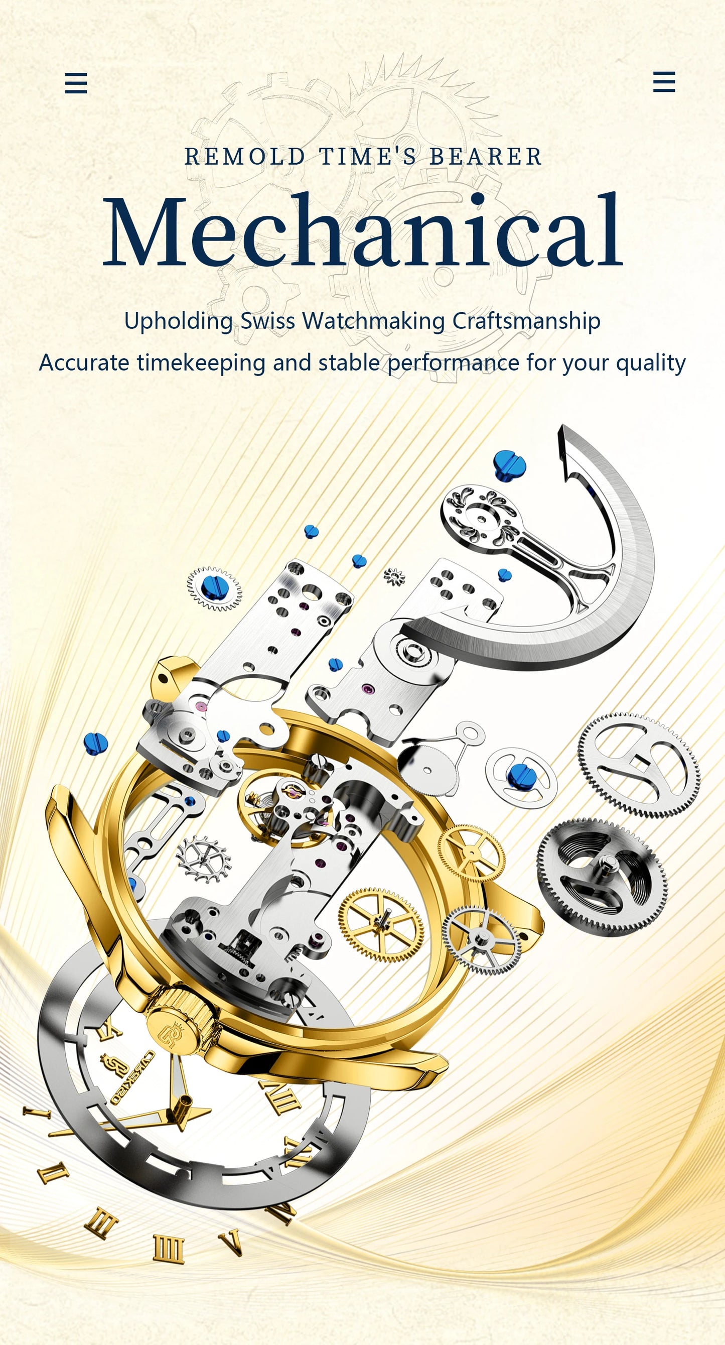 CAREKISO Fashion Men's Watches Original Mechanical Leather Men Clock Waterproof Hollow Tourbillon Automatic Man Watch Reloj Male