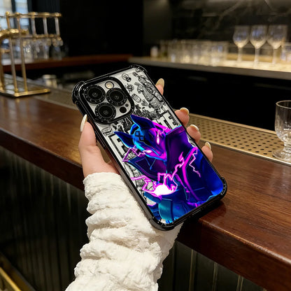 Battle Royale Fortnite Plating Phone Case For iPhone 17 17e 16e 16 15 14 13 12 11 Pro Max X XR XSMax 7 8 Mini Air Plus Airbag