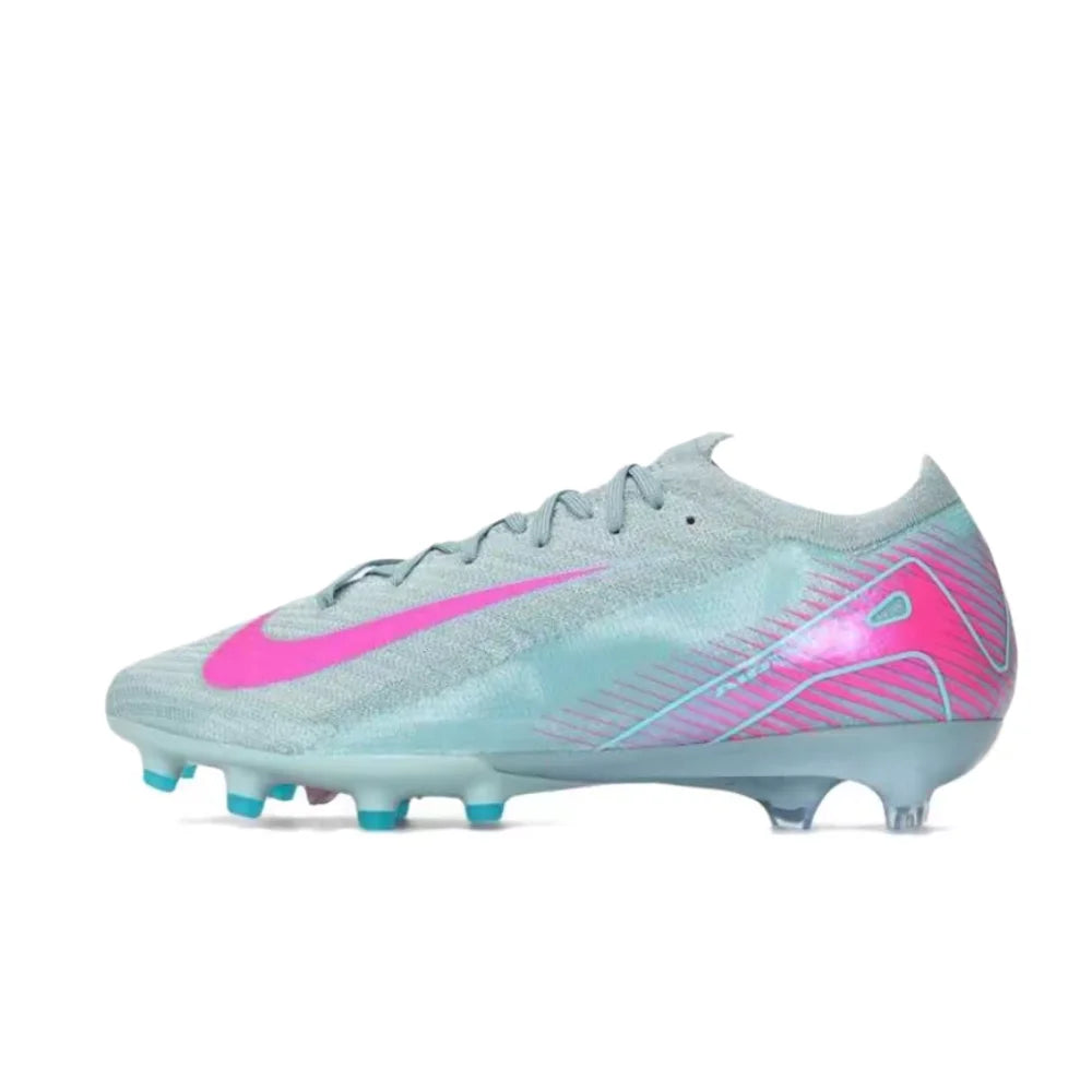 Pánske futbalové kopačky Nike Mercurial Vapor 16 Elite LV8 FG – mäkké, pohodlné, na prírodný trávnik, biele/modré HV4887-100
