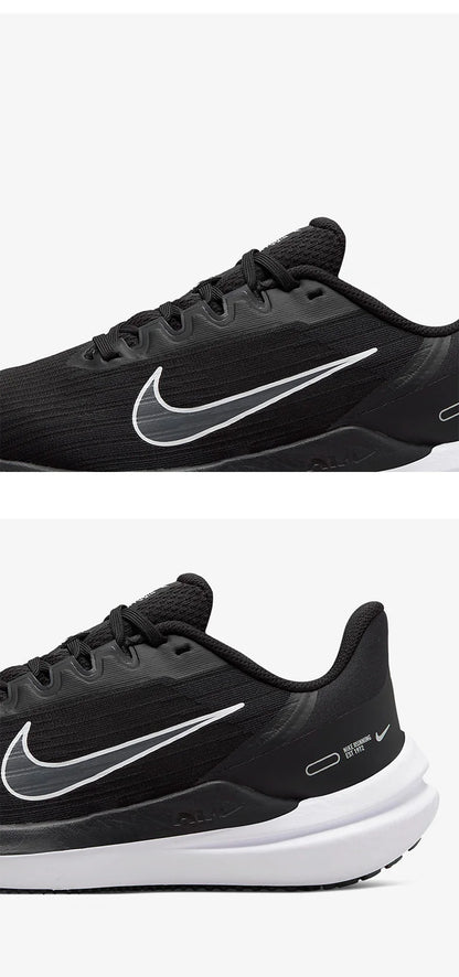 Nike Authentic Air Winflo 9 Dámske ľahké bežecké topánky odolné proti opotrebeniu DD8686-001