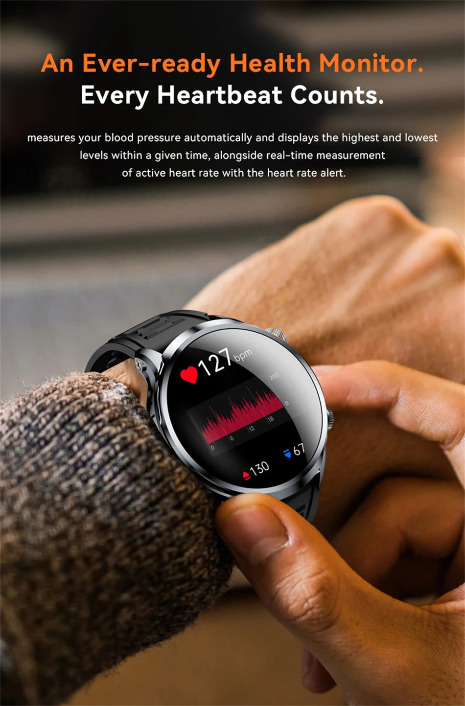 8GB+128GB RAM 5G/4G Smart Watch 1.95 inch AMOLED 1880mah Battery 500W Camera GPS WIFI Google APP Download Smartwatch Android 9.0