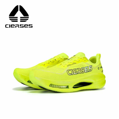 CIERSES  New Carbon Fiber Marathon Racing Training Shoes Breathable And Shock-Absorbing Air Cushion Men's Casual Sports Shoes