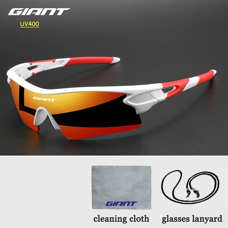 giant cycling Glasses UV400 Protection HD Lenses Lightweight Frame For Men Women Road Mountain Bike Riding climbing and fishing