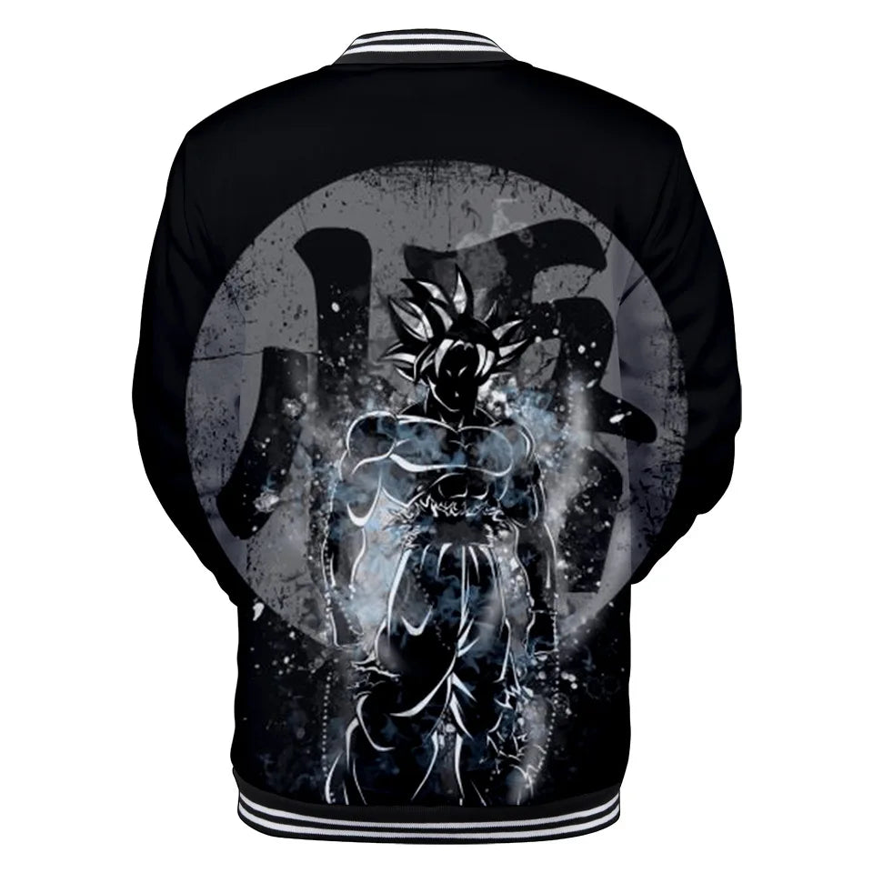 Uniforme de béisbol de estilo urbano de Dragon Ball para hombre, mujer y niños; disfraces de Son Goku para adultos; chaquetas; abrigos de primavera y otoño; cárdigans; sudaderas; regalo