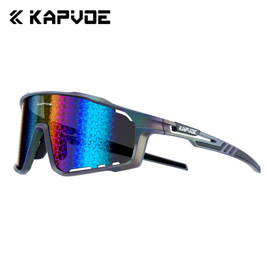 Kapvoe Fashion Sunglasses for Men Cool Cycling Glasses MTB Riding Skating  UV400 Fishing Goggles Man Woman Bike Bicycle Eyewear