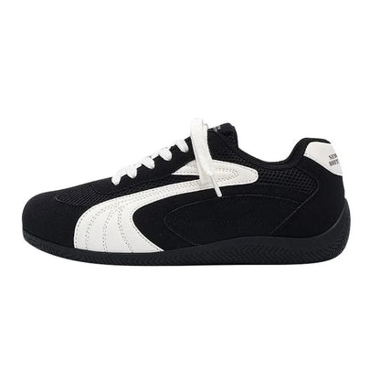 Men's Lightweight Comfortable Soft Bottom Casual Versatile Deqin Shoes Breathable Anti-Slip Wear-Resistant Flat Heel Sports Shoes