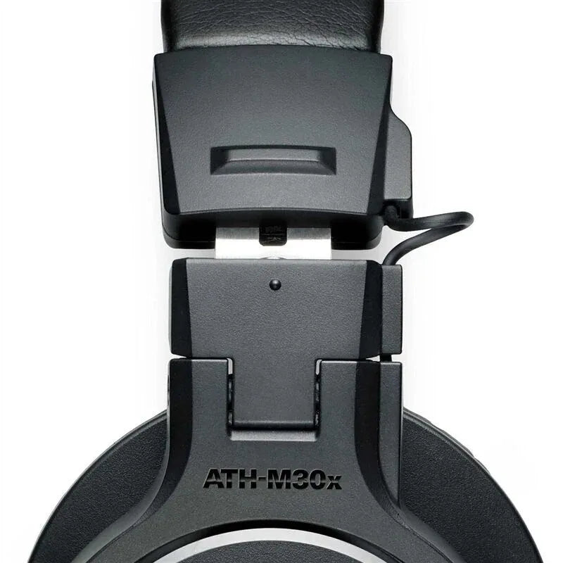 Casque audio professionnel Audio Technica ATH M30x, casque filaire supra-auriculaire pour enregistrement et mixage en studio
