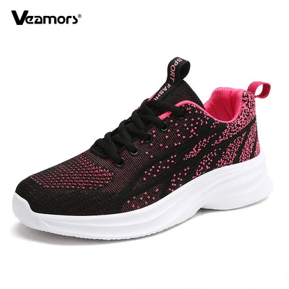 Women Running Shoes Breathable Casual Sneakers Lightweight Gym Outdoor Sport Comfortable