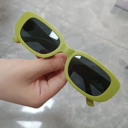 Fashion Classic Red Sunglasses Lens Mens Ladies Womens Retro Vintage UV400 Glasses Eyewear Luxury Square Outdoor Sun Glasses